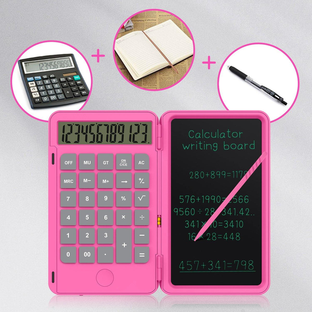 USB Rechargeable Digital Notepad Calculator - MaviGadget