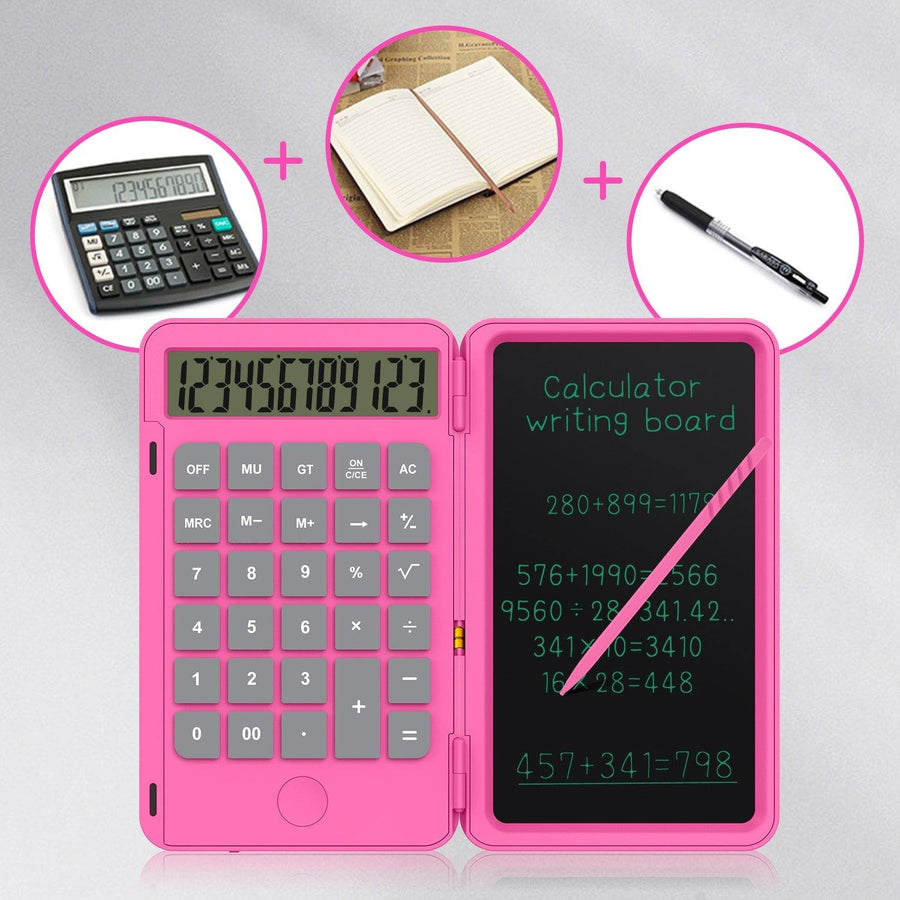 USB Rechargeable Digital Notepad Calculator - Image 2
