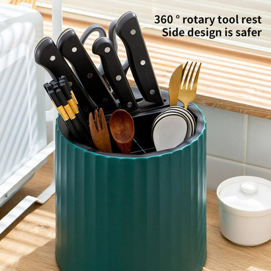 Easy Storage Cylinder Kitchen Silverware Holder - Image 5