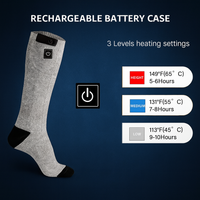 Electric Heat Circulation Cold-Weather Winter Socks - Image 1