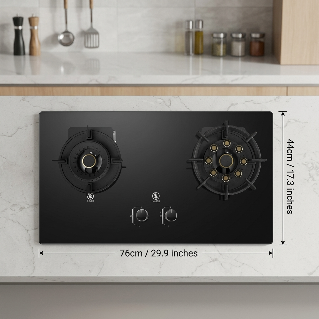 Liftable Double Gas Stove - Image 5
