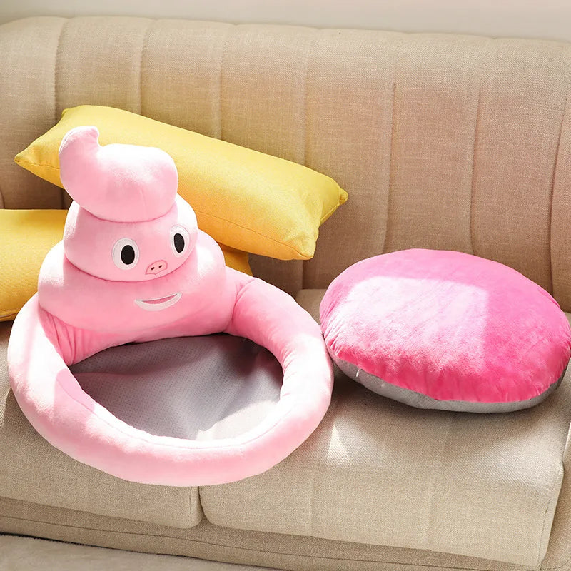 Funny Poop Cat Bed House