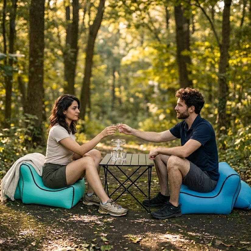 Carry Anywhere Quick Inflatable Mini Lounge Chair - Image 3