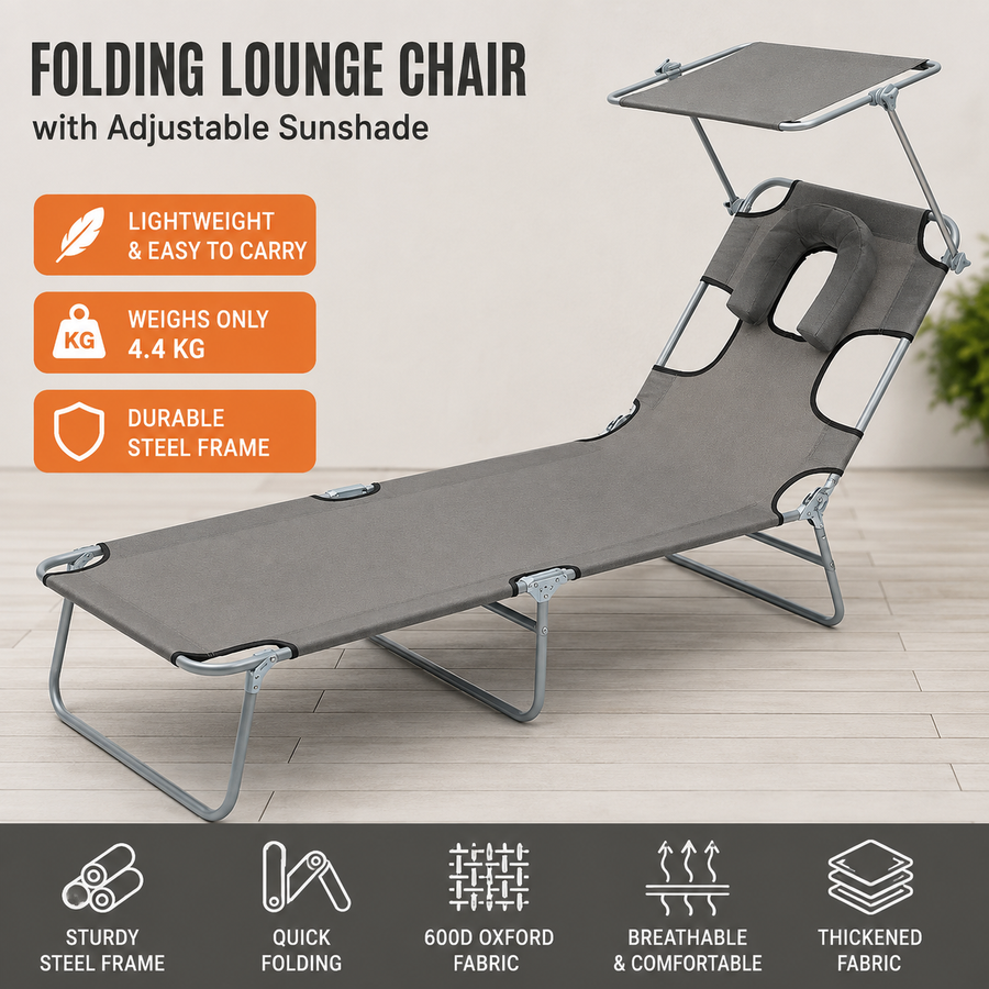 Golden Hour Face-Down Sunbathing Lounger