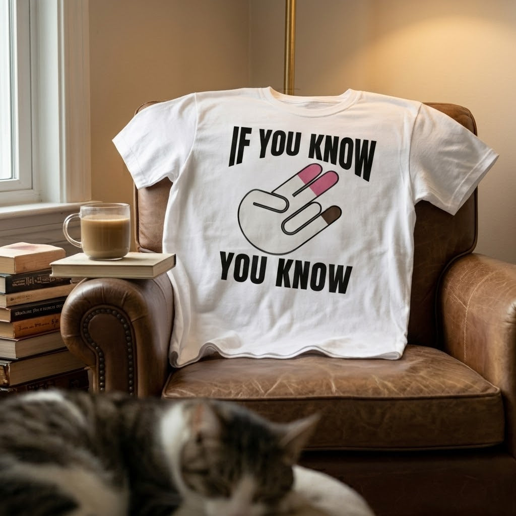 Inside Joke If You Know You Know T-Shirt - Image 5