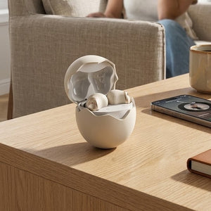 Haşlanmış Yumurta Şeklinde Kablosuz Bluetooth Kulaklık