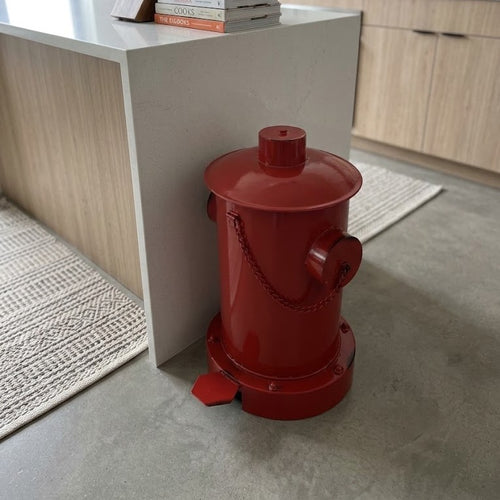 Firehouse Hydrant Trash Can