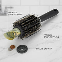Hidden Compartment Travel Hair Brush - Image 5