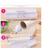 Wraptastic Plastic Food Wrap Dispenser Gadget