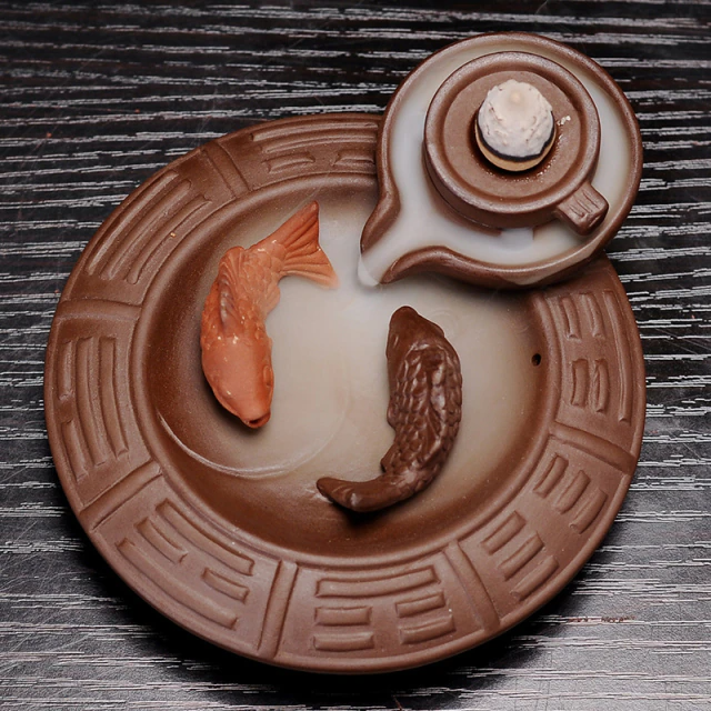 Aromatherapy Creative Ceramic Incense with Stick Holder - Image 2