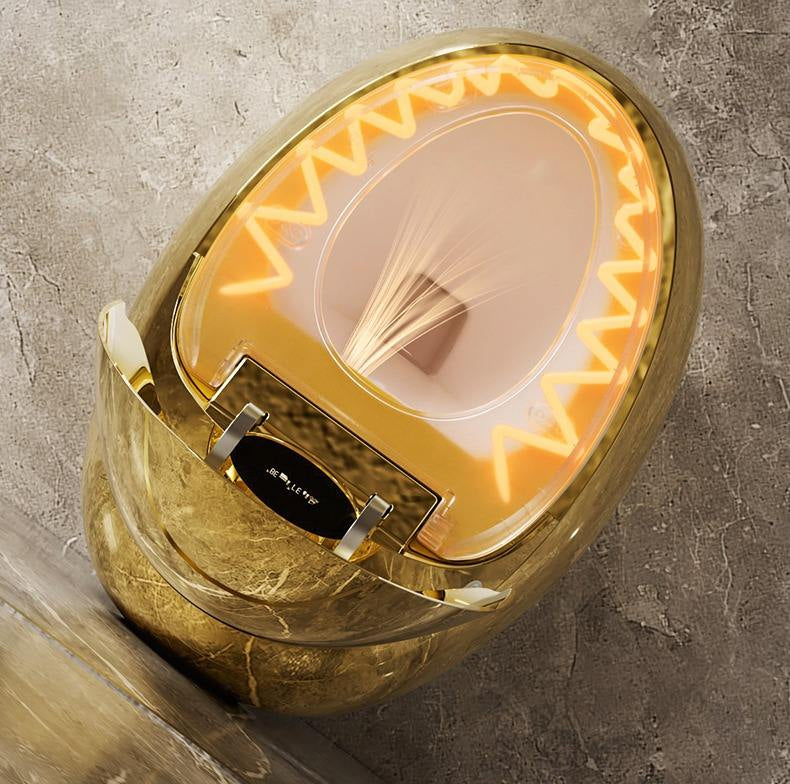 Golden Egg Shape Intelligent Auto Wash Toilet - Image 4