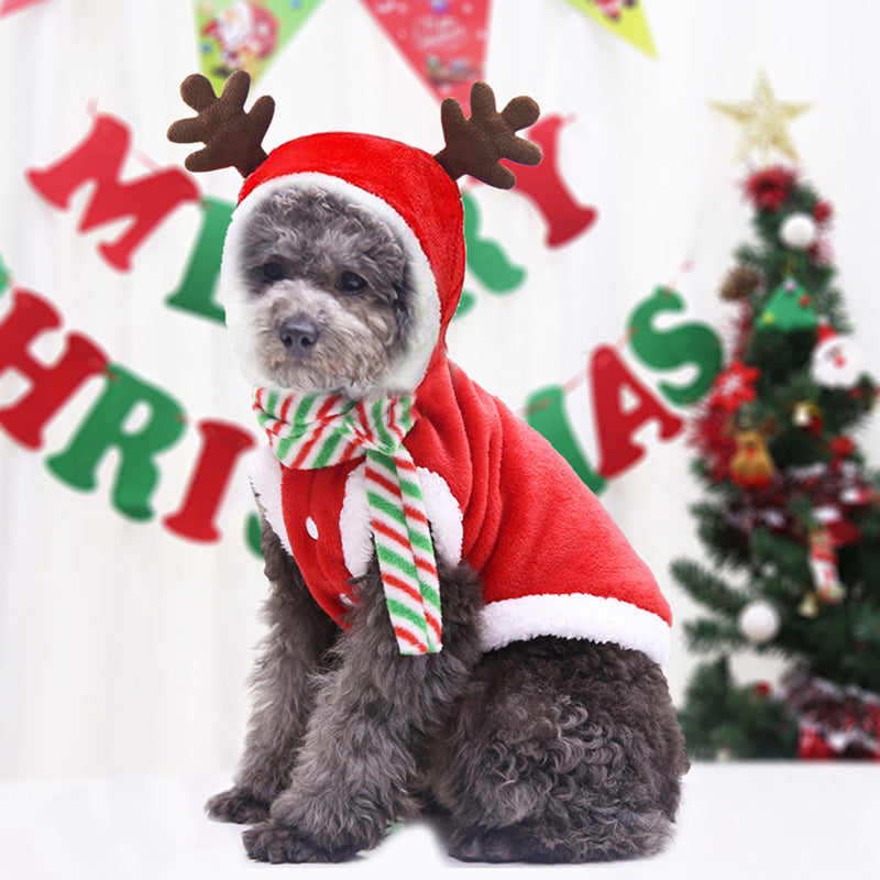Santa Claus Home Winter Pet Costumes - Image 2