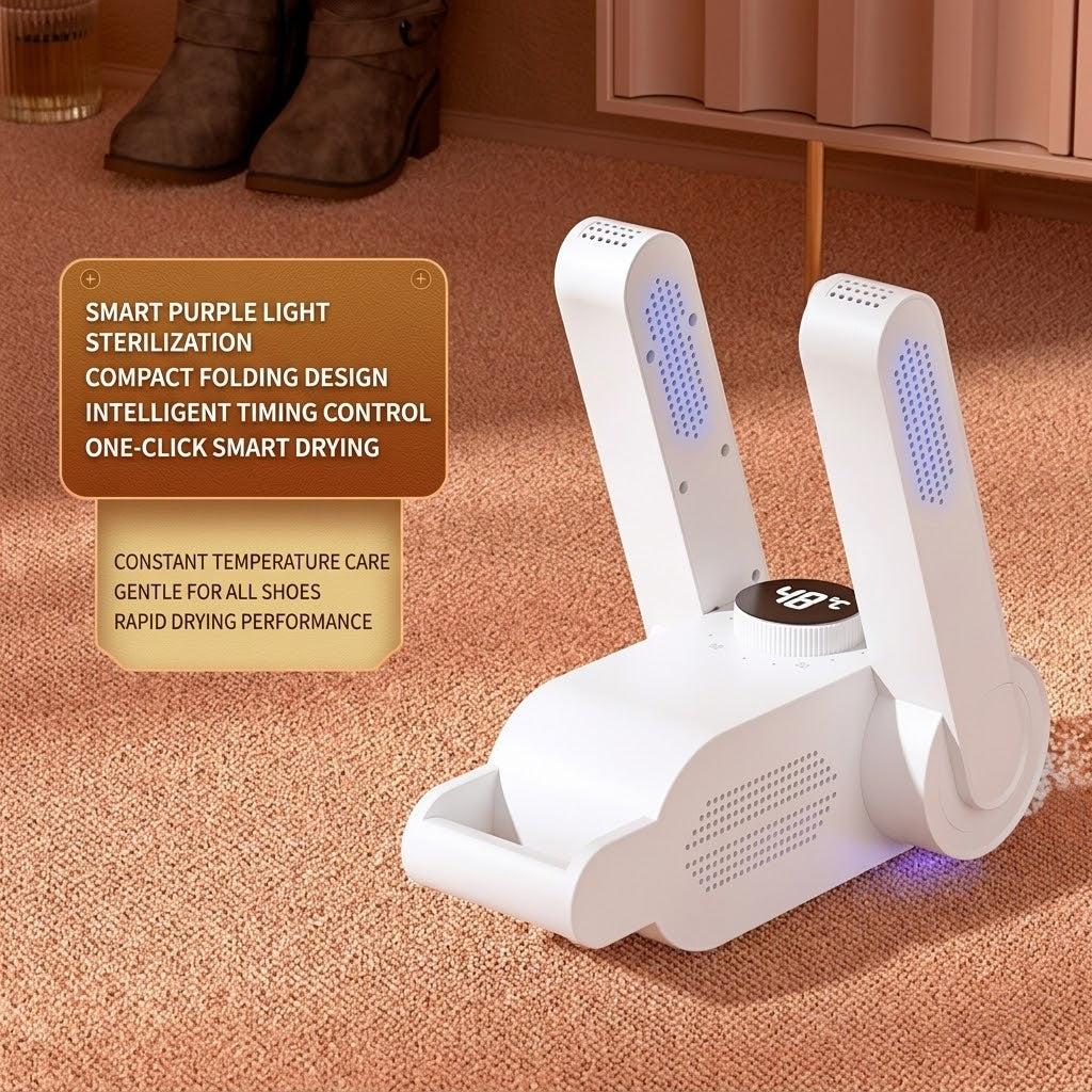 Boot & Go Quick-Heat Foldable Shoe Dryer - Image 3