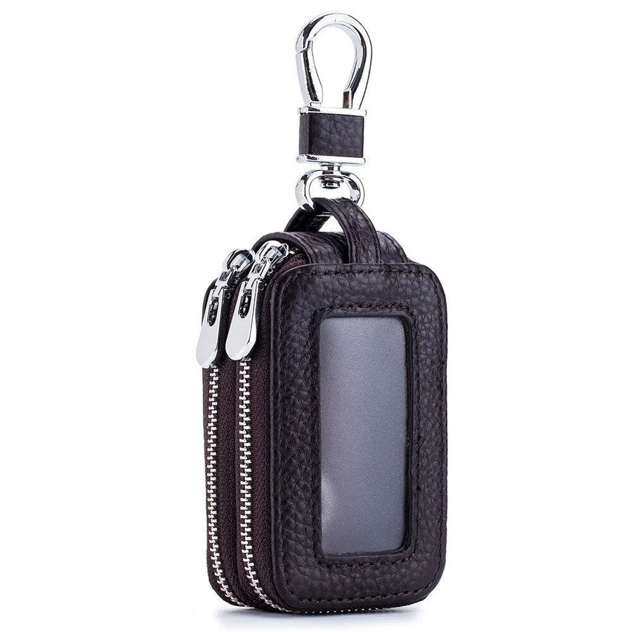 Elegant Car Key Leather Case Wallet - Image 9
