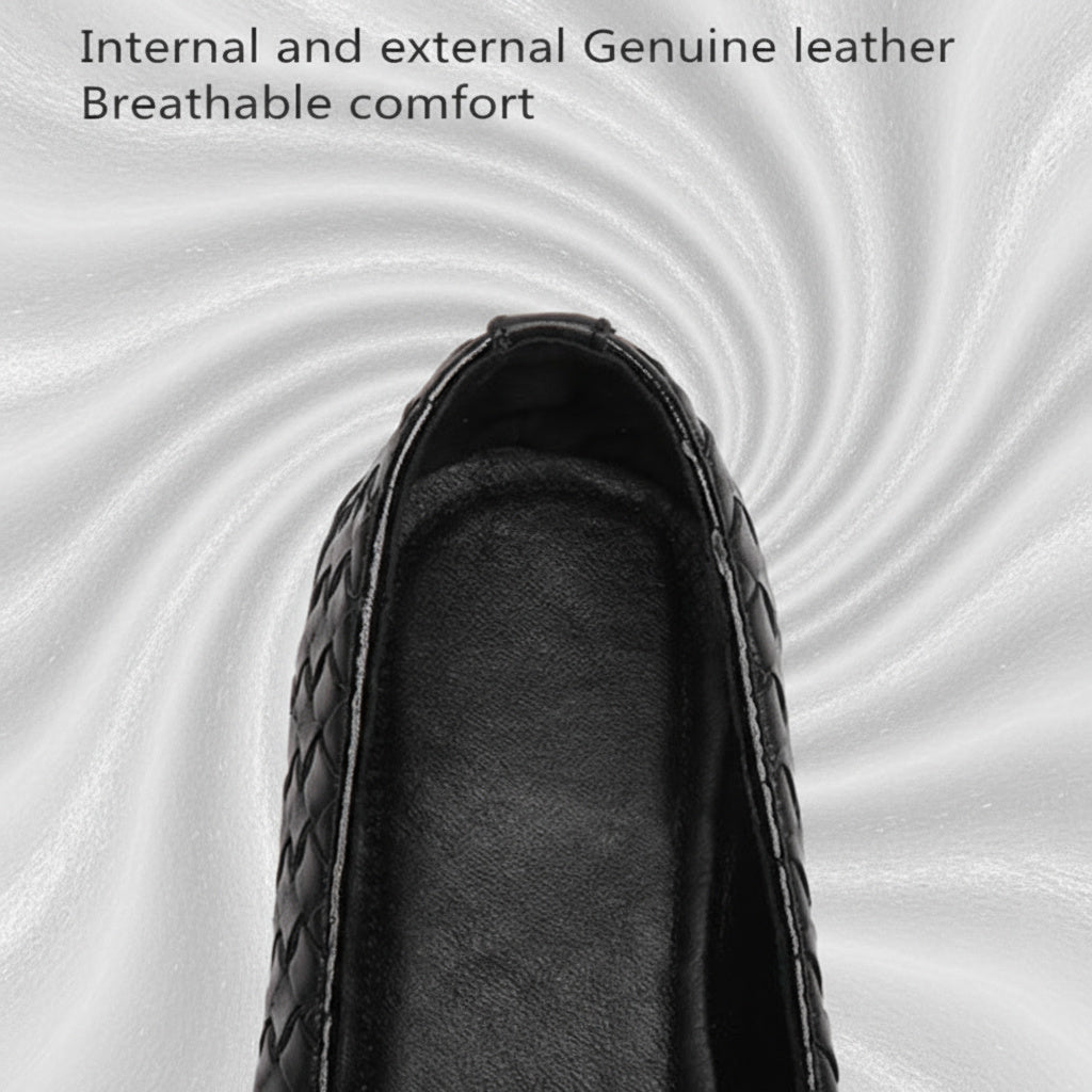 Japanese Style Casual Leather Slip-on Shoe - Image 3