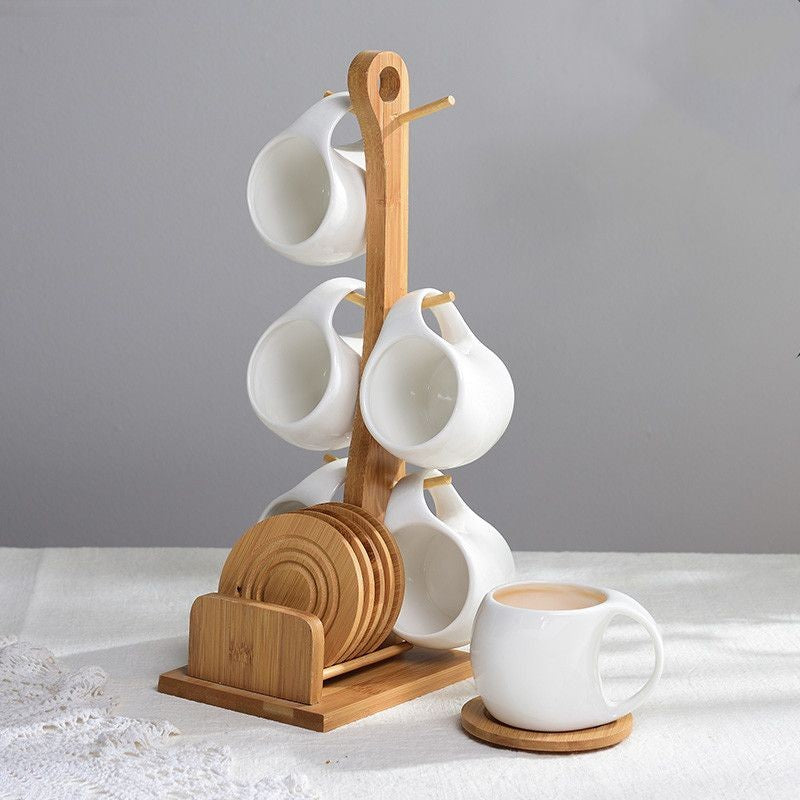 Simple Harmony Ceramic Tea Pot Set - Image 4