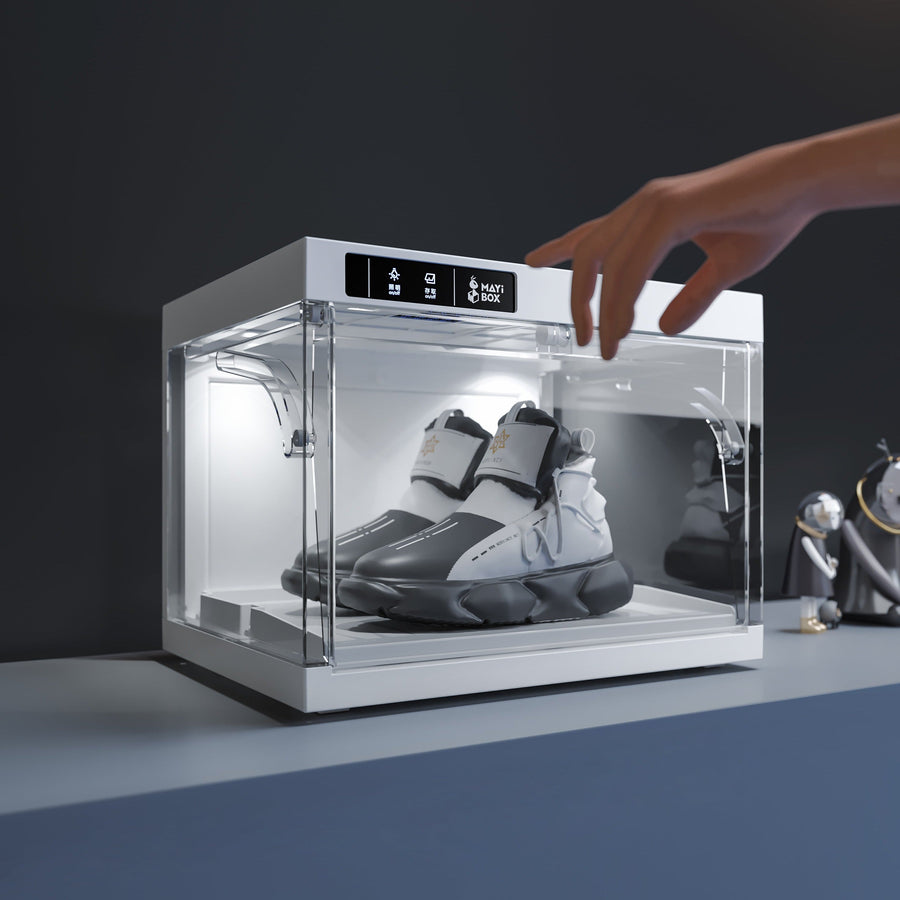 Automatic Remote Control LED Elegant Sneaker Storage Box - Image 2