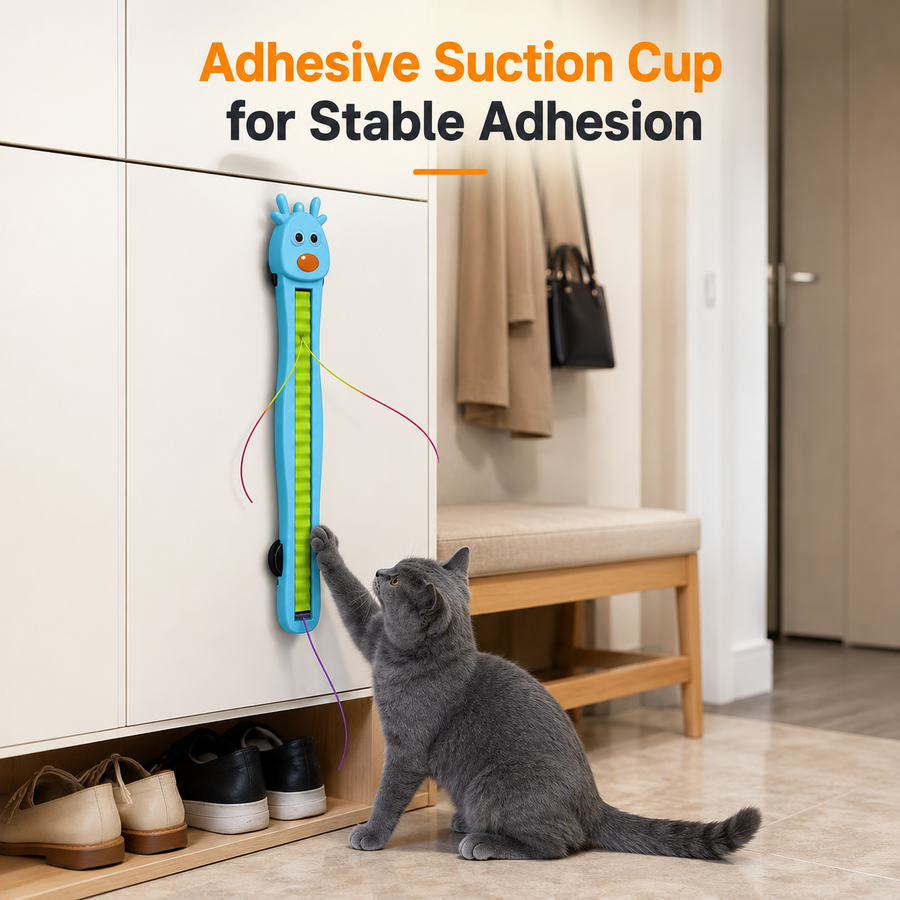Skywire Wall-Mounted Flying Rope Cat Teaser Toy - Image 3