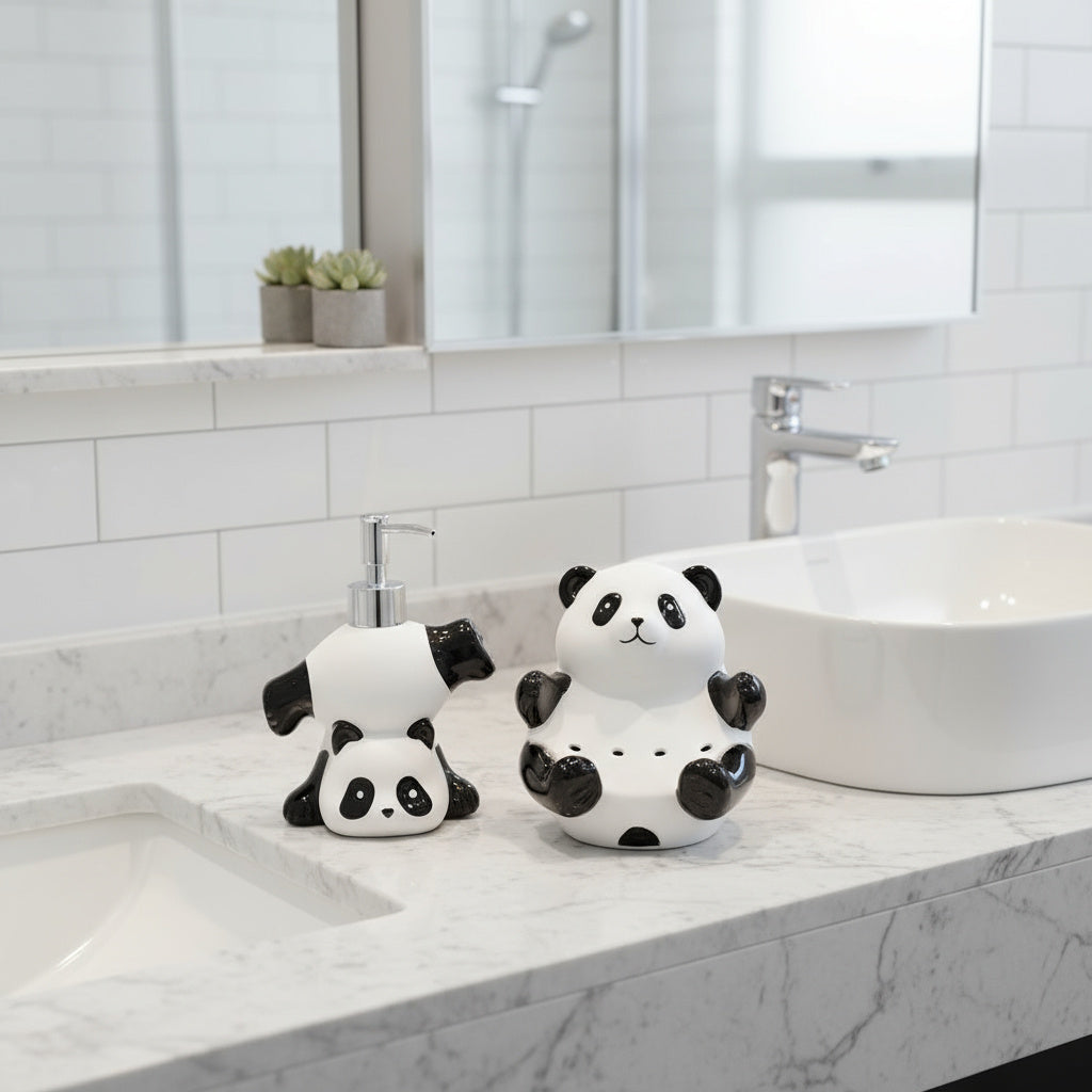 Flexible Panda Soap Dispenser - Image 0