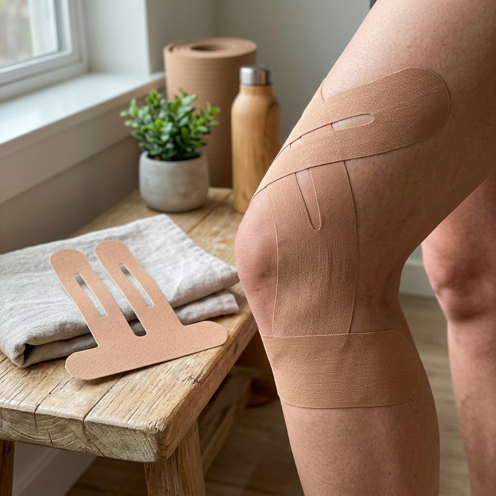 Last Mile Precut Stretch Knee Support Athletic Tape - Image 0