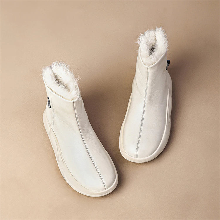Snowbound Leather Snow Boots - Image 5