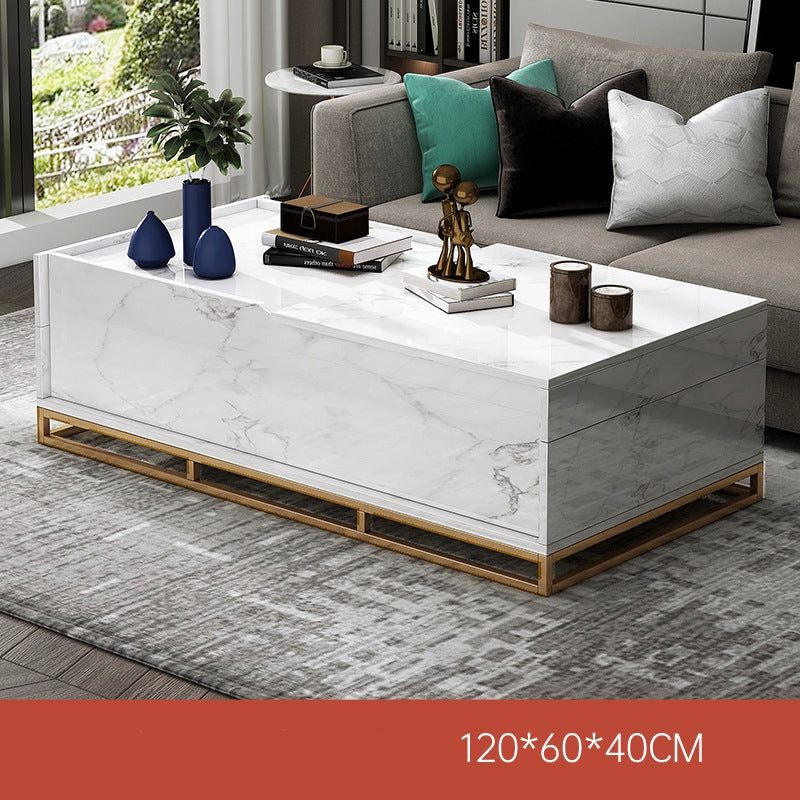 Bohemian Minimalist Vibe Foldable Coffee Table - Image 6