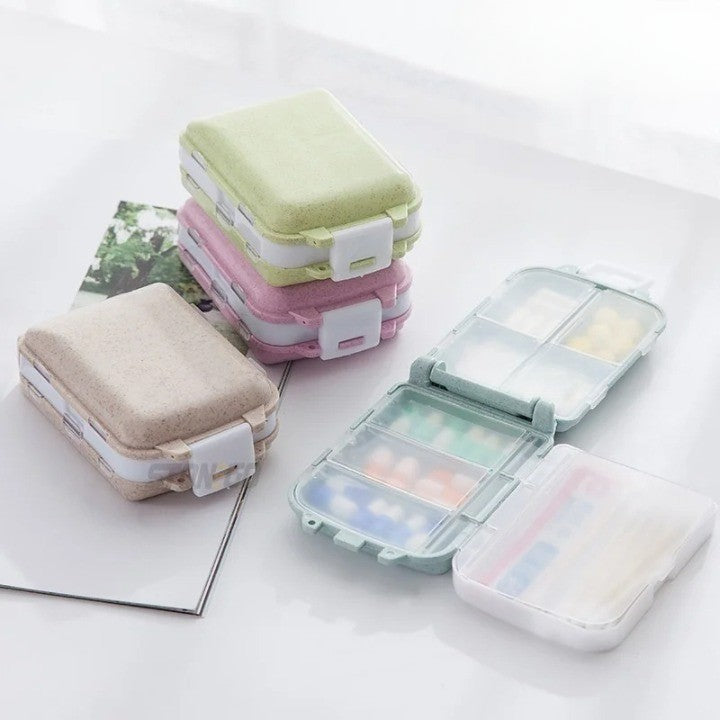 Pocket-Sized Home Pharmacy Pill Organizer Case - Image 3