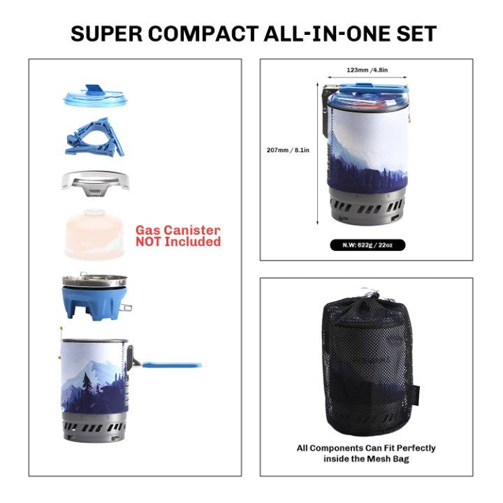 Quick Camp Fire Rapid-Heat Camping Stove - Image 3