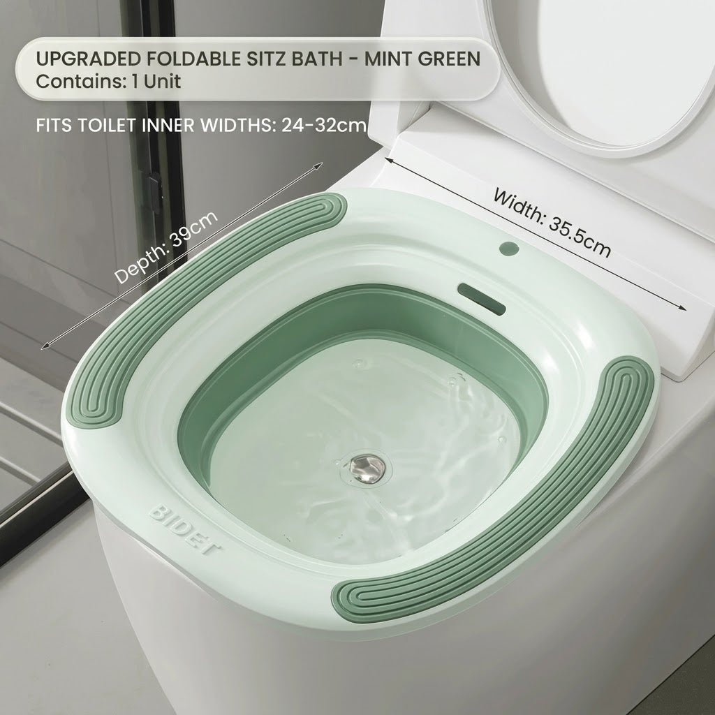 Personal Hygiene Foldable Sitz Bath Soak Care Basin - Image 8