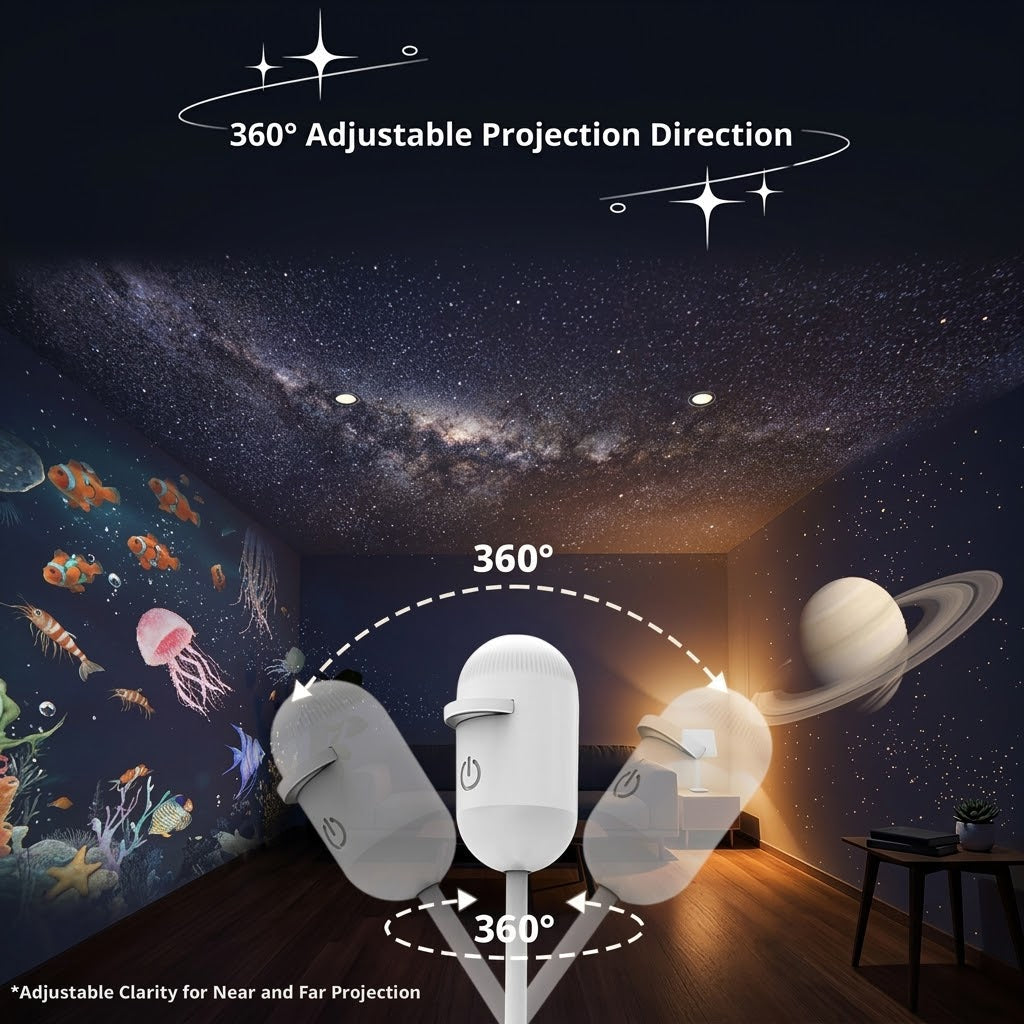 Galaxy Dream Projection Night Light - Image 2