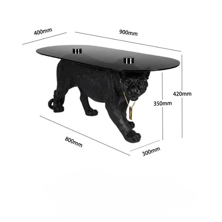 Sneaky Jungle Leopard Coffee Table · Mavigadget