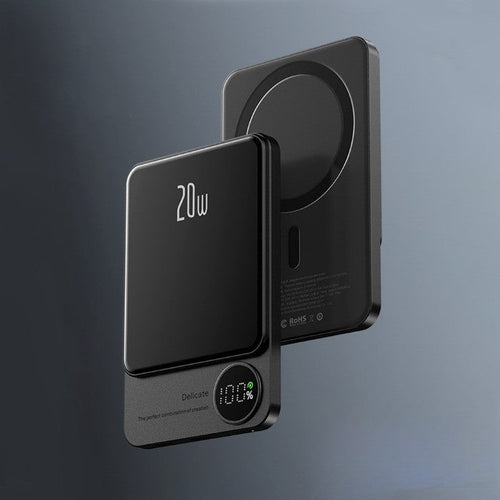 Mini Slim Magnetic Magsafe Wireless Charger Powerbank - Image 0