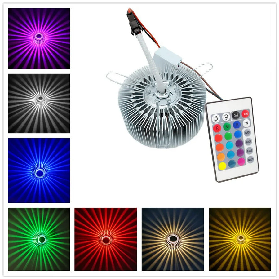 Sunburst Art LED Ceiling Light - Image 7