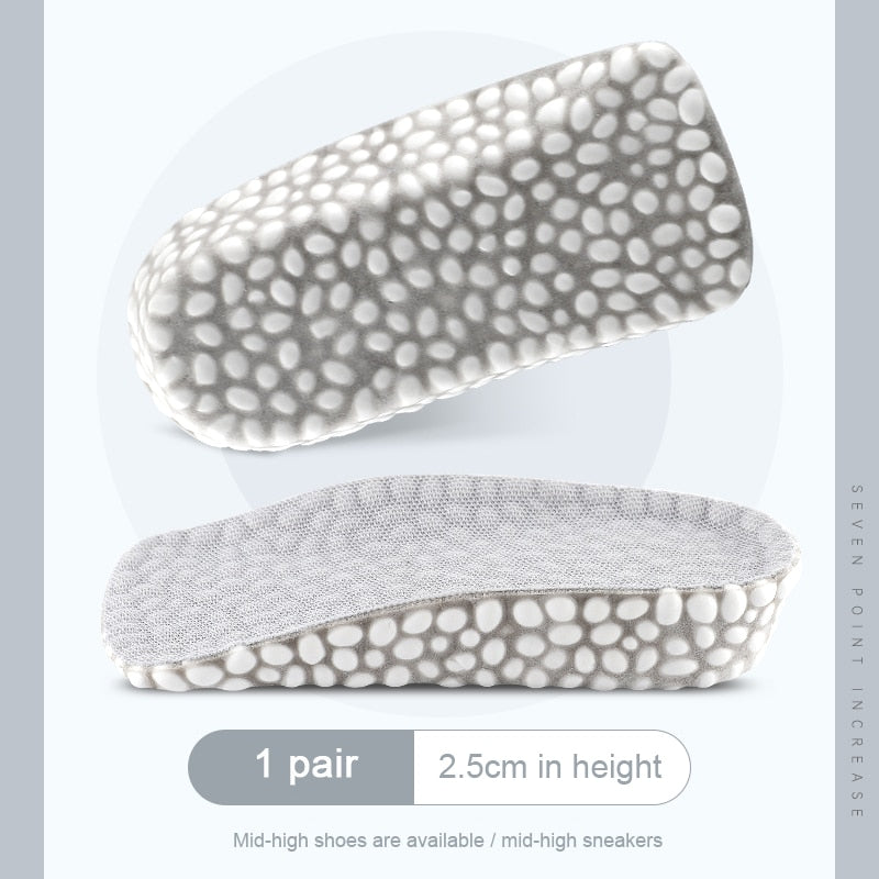 Soft Feet Unisex Breathable Elevated Shoe Insoles - Image 4