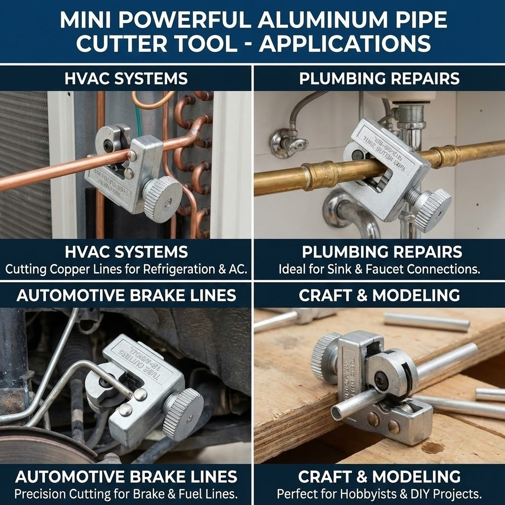 Mini Powerful Aluminum Pipe Cutter Tool - Image 3