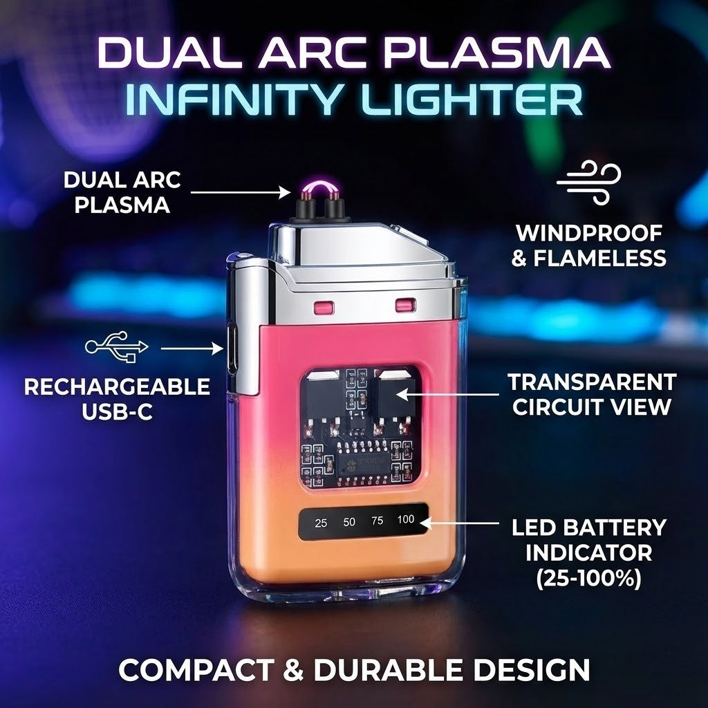 Dual Arc Plasma Infinity Lighter - Image 3