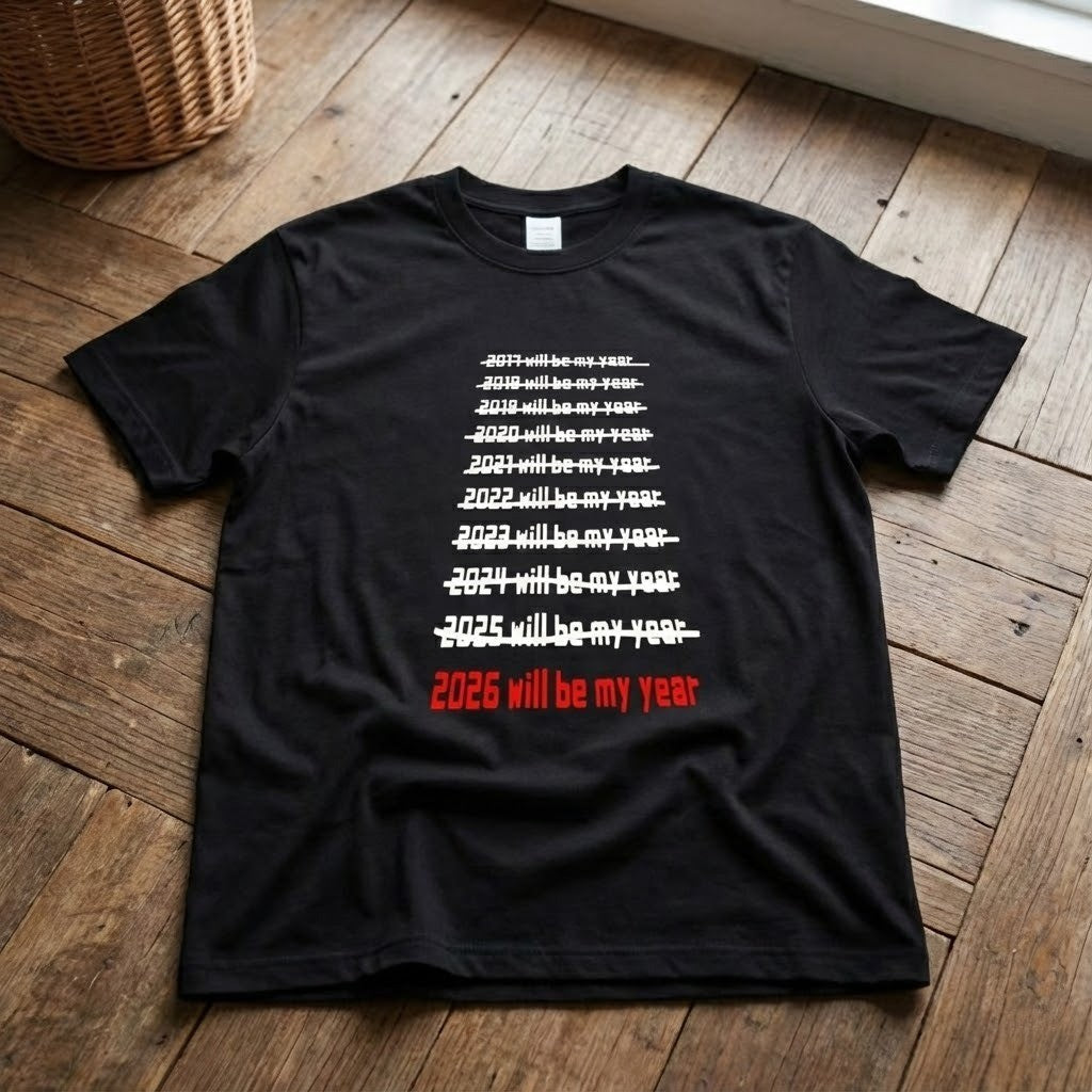 2026 Will Be My Year Funny T-Shirt - Image 2