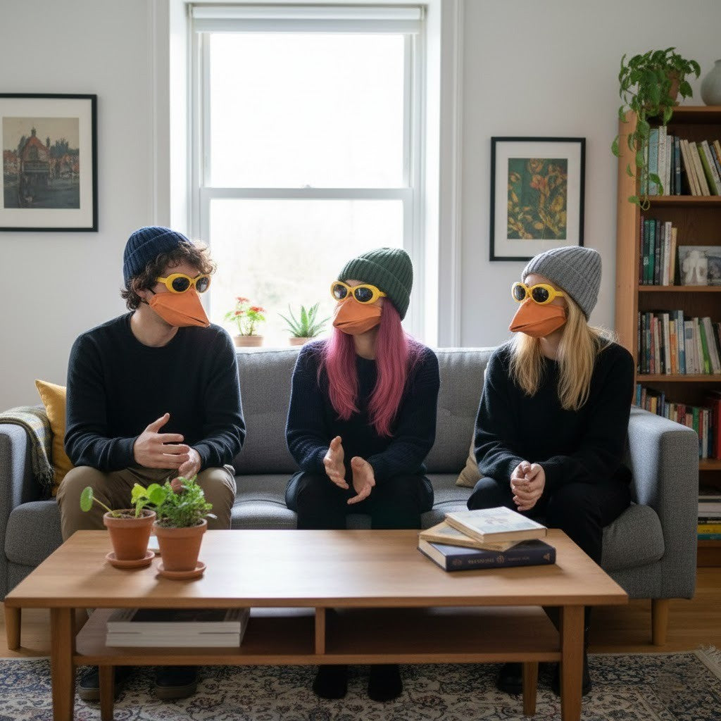 Big Duck Mouth Face Mask - Image 2