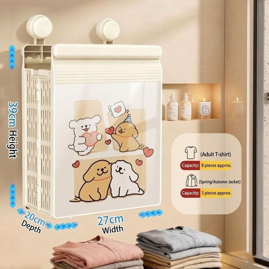 Always Clean Suction Wall Laundry Basket - Image 4