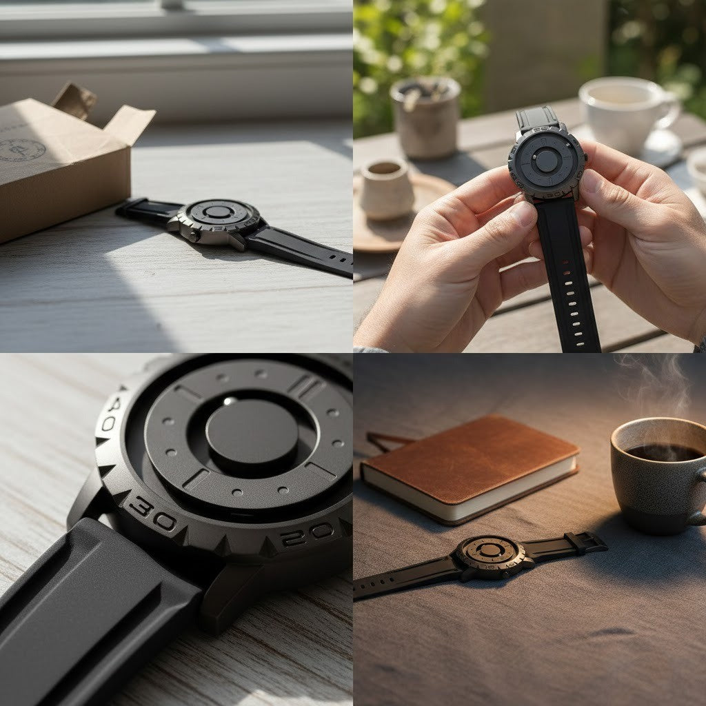 Magnetic Ball Pointer Quartz Watch - Image 6