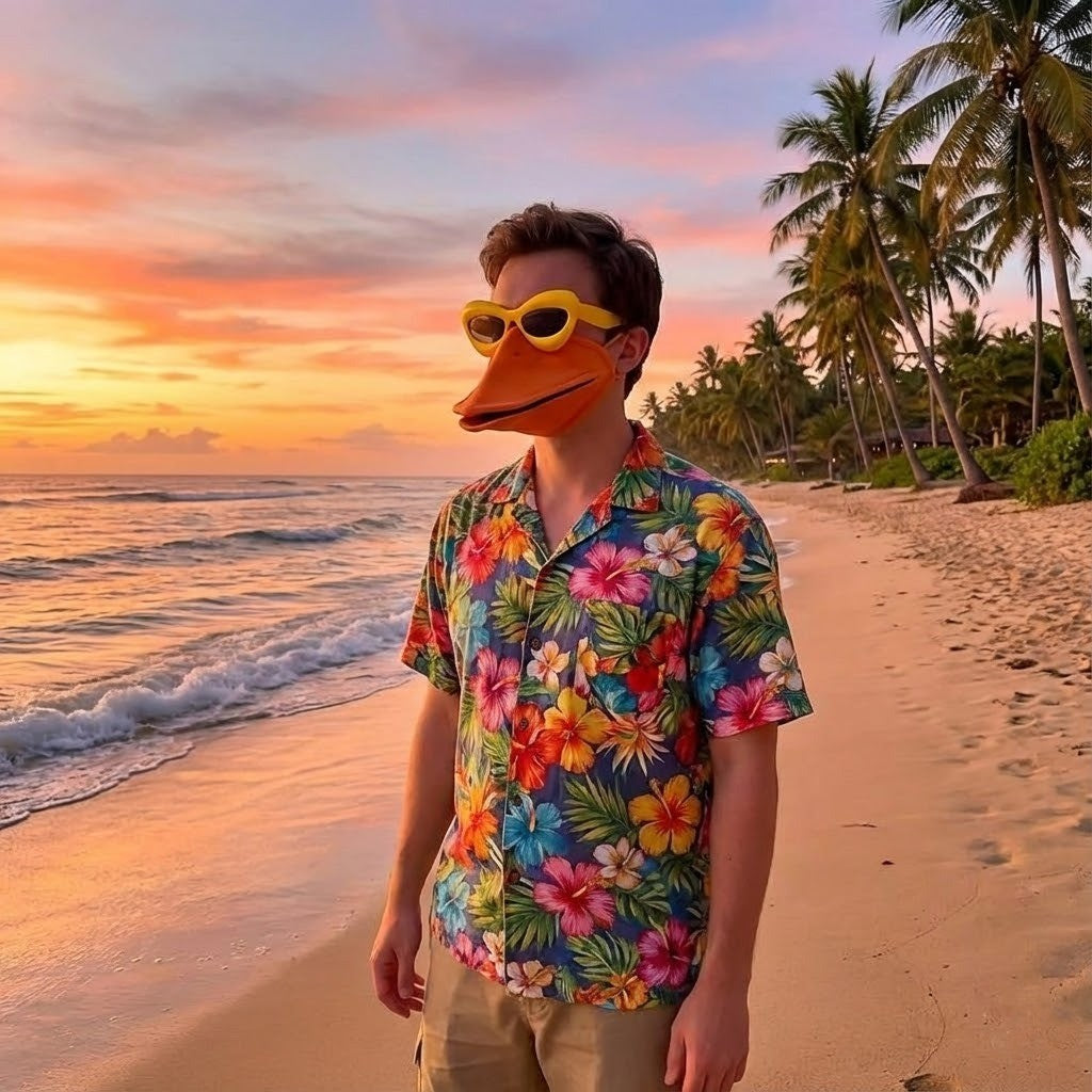 Big Duck Mouth Face Mask - Image 5