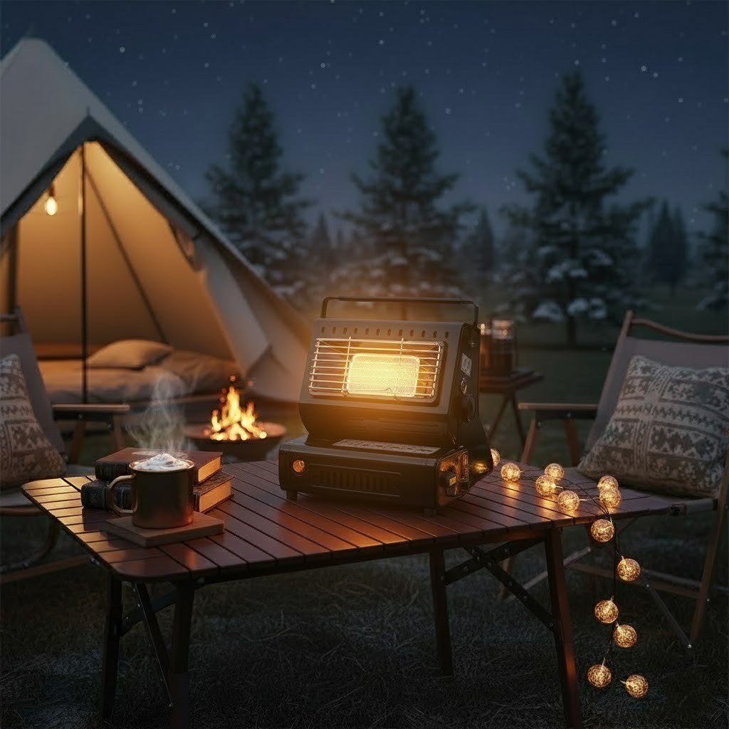 Warm Camping Dual-Function Heater Stove - Image 0