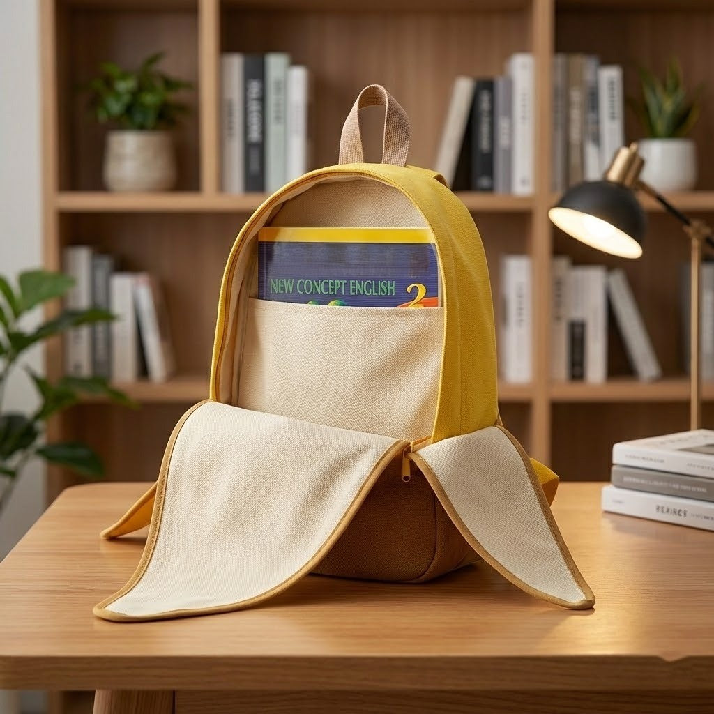 Banana Style Lightweight Everyday Backpack - Image 4