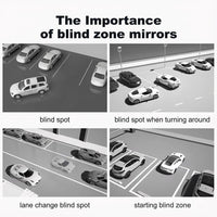 Blind Spot Adjustable Frameless Rearview Mirror Set - Image 7