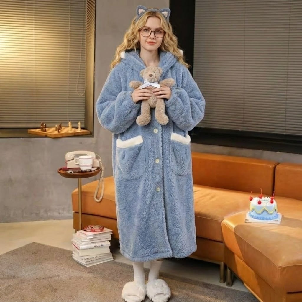 Shark Attack Plush Onesie Adult Blanket - Image 4