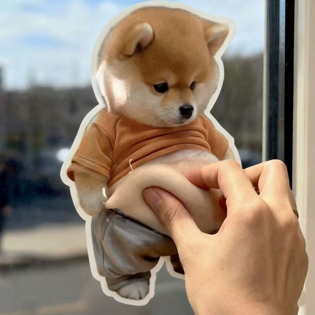 Chubby Shiba Silicone Sticker Protector - Image 0
