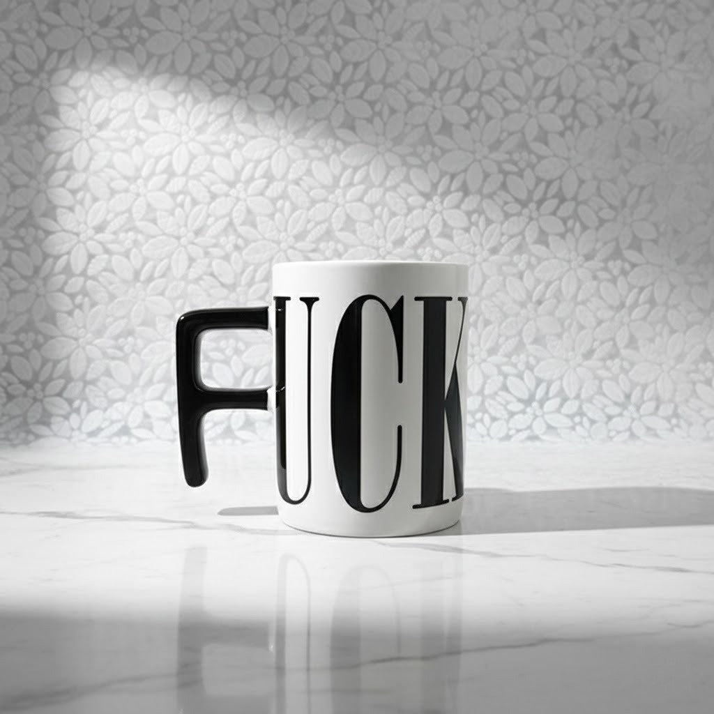 Fuck Zero Filter Ceramic Mug - Image 0