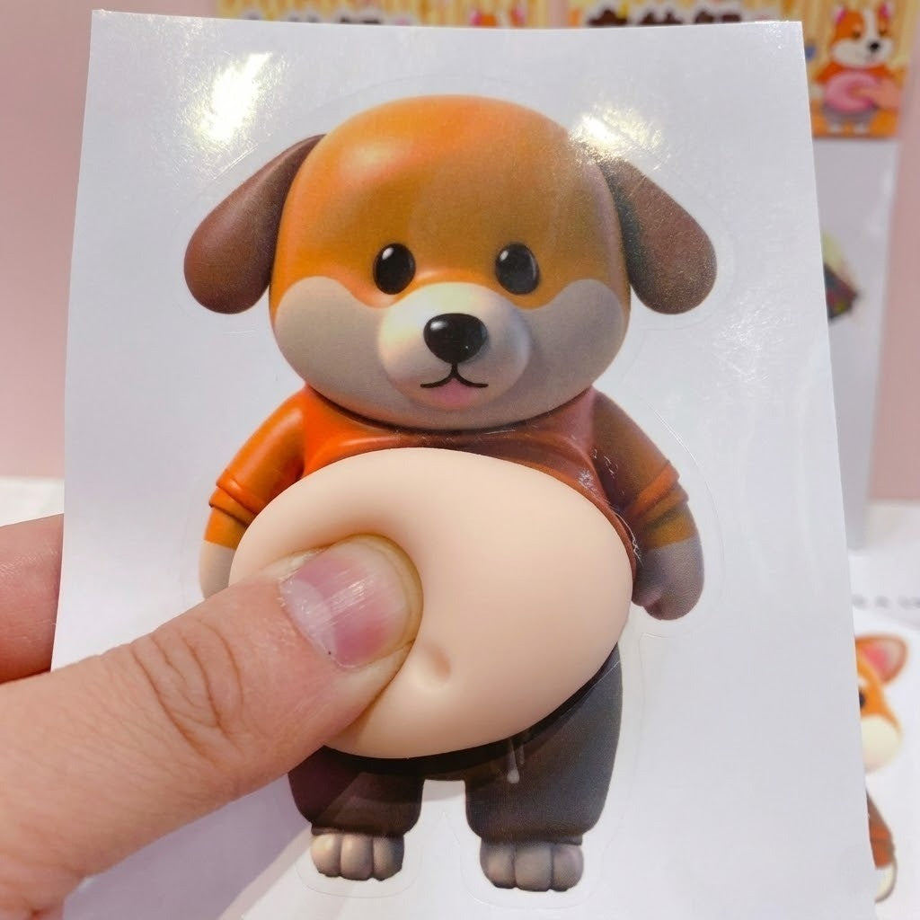 Chubby Shiba Silicone Sticker Protector - Image 3