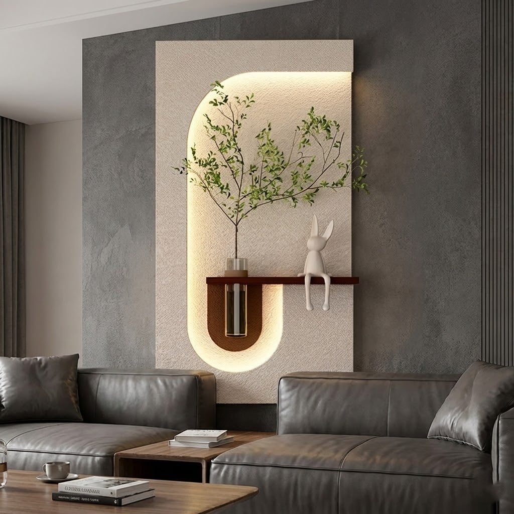 Lunara Elegant Scene Wall Art Panel - Image 0