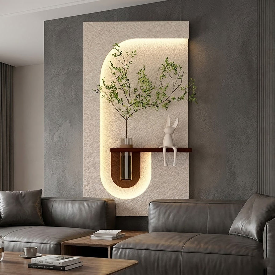 Lunara Elegant Scene Wall Art Panel - Image 0